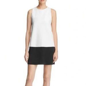 Alice and Olivia Black and White Sleeveless Dress